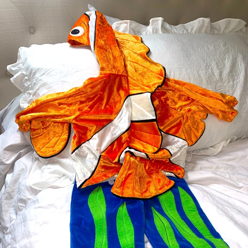 Kids Halloween costume finding Nemo fish size 12 to 24 months